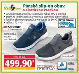 Norma Pánská slip-on obuv, s elastickou vsadkou nabídka