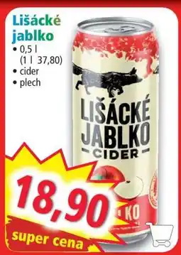 Norma Lišácké jablko nabídka