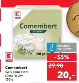 Kaufland Camembert nabídka