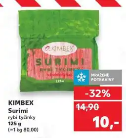 Kaufland KIMBEX Surimi nabídka