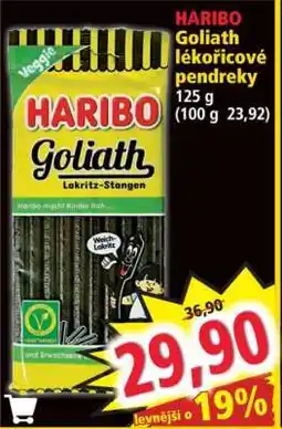 Norma HARIBO Goliath lékořicové pendreky nabídka