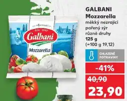 Kaufland Galbani mozzarella nabídka