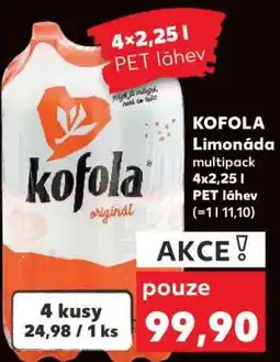 Kaufland KOFOLA Limonáda multipack nabídka