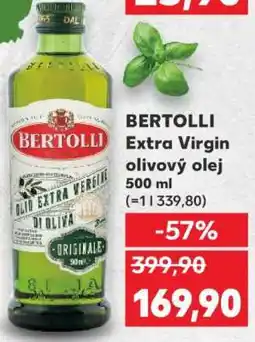 Kaufland BERTOLLI Extra Virgin olivový olej 500 ml nabídka
