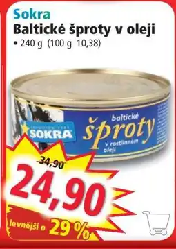 Norma Baltické šproty v oleji nabídka