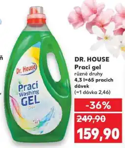 Kaufland DR. HOUSE Prací gel nabídka