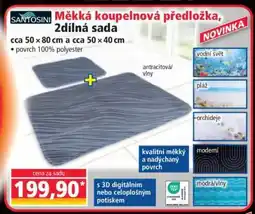 Norma Měkká koupelnová předložka, 2dílná sada nabídka