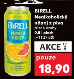Kaufland BIRELL Nealkoholický nápoj z piva nabídka