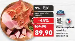 Kaufland Uzené vepřové ramínko nabídka