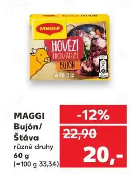Kaufland MAGGI Bujón/ Šťáva nabídka