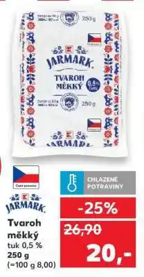 Kaufland Jarmark Tvaroh měkký nabídka