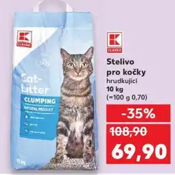 Kaufland Stelivo pro kočky hrudkující nabídka