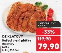 Kaufland DZ KLATOVY Kuřecí prsní plátky nabídka