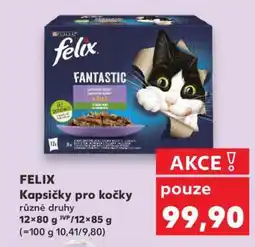 Kaufland Felix kapsičky pro kočky nabídka