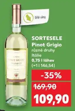 Kaufland SORTESELE Pinot Grigio nabídka