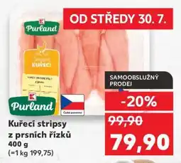Kaufland Kuřecí stripsy z prsních řízků nabídka