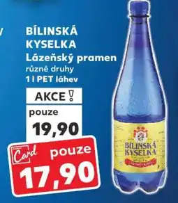 Kaufland BÍLINSKÁ KYSELKA Lázeňský pramen nabídka