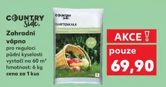 Kaufland Country Side Zahradní vápno nabídka