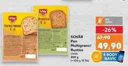 Kaufland SCHÄR Pan Multigrano/Rustico chléb nabídka