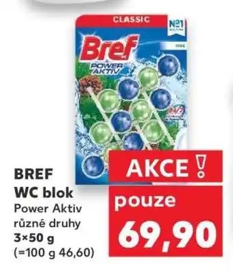 Kaufland Bref WC blok nabídka