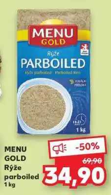 Kaufland MENU GOLD Rýže parboiled nabídka