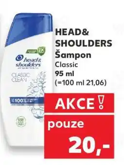 Kaufland Head & Shoulders Šampon classic nabídka
