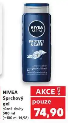 Kaufland Nivea sprchový gel nabídka