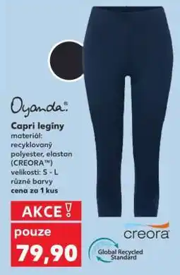 Kaufland Capri legíny nabídka