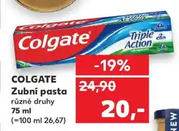 Kaufland Colgate zubní pasta nabídka