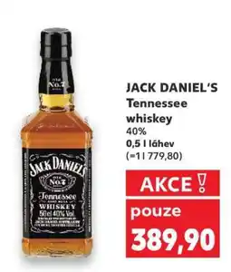 Kaufland JACK DANIEL‘S Tennessee whiskey nabídka