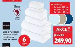 Kaufland SADA RUČNÍKŮ nabídka