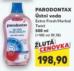 Kaufland Parodontax ústní voda nabídka
