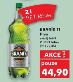 Kaufland BRANÍK 11 Pivo nabídka