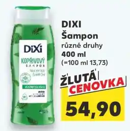 Kaufland DIXI Šampon nabídka