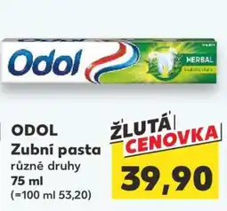Kaufland Odol zubní pasta nabídka