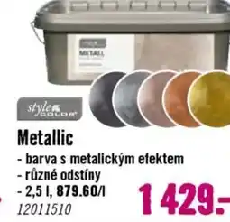 Hornbach Metallic nabídka