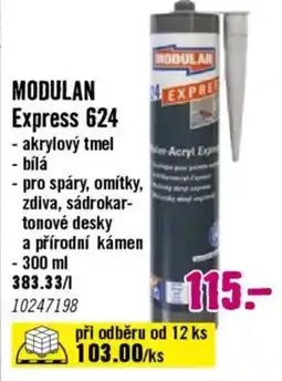 Hornbach MODULAN Express 624 nabídka