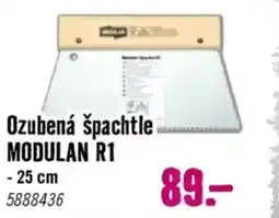Hornbach Ozubená špachtle MODULAN R1 nabídka