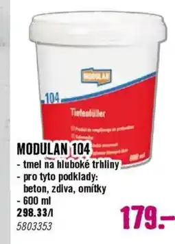 Hornbach MODULAN 104 nabídka