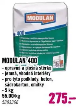 Hornbach Modulan 400 nabídka