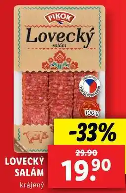 Lidl LOVECKÝ SALÁM, 100 g nabídka