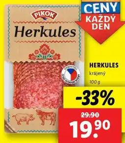 Lidl HERKULES, 100 g nabídka