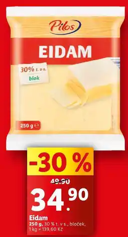 Lidl Eidam, 250 g nabídka