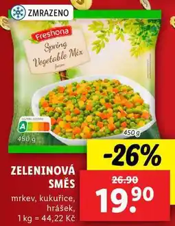 Lidl ZELENINOVÁ SMĚS, 450 g nabídka