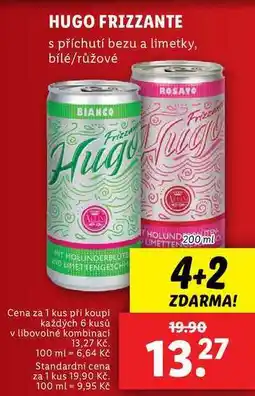 Lidl HUGO FRIZZANTE, 200 ml nabídka