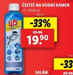 Lidl ČISTIČ NA VODNÍ KÁMEN, 500 ml nabídka