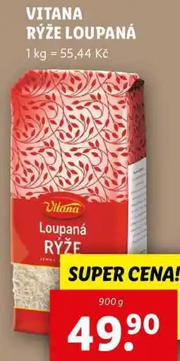 Lidl VITANA RÝŽE LOUPANÁ, 900 g nabídka