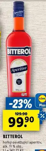 Lidl BITTEROL, 0,7 l nabídka