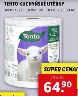 Lidl TENTO KUCHYŇSKÉ UTĚRKY nabídka