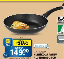 Lidl HLINÍKOVÁ PÁNEV ALU NOIR Ø 24 CM nabídka